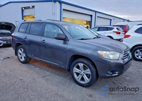 2008 Toyota Highlander Sport from USA, damaged, VIN JTEDS43A682046659